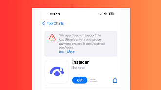 Apple Warns About Third Party Payments