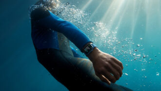 Apple watch swimming patent