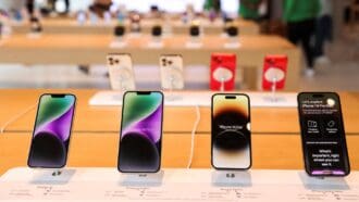 iphone sales growth