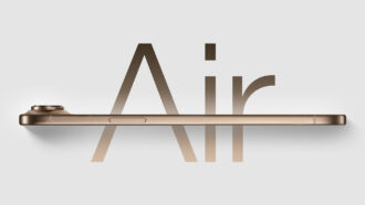 iPhone 17 Air render
